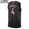 Dječji NBA Dres Toronto Raptors Scottie Barnes 4 Nike 2022-23 City Edition Crno Swingman